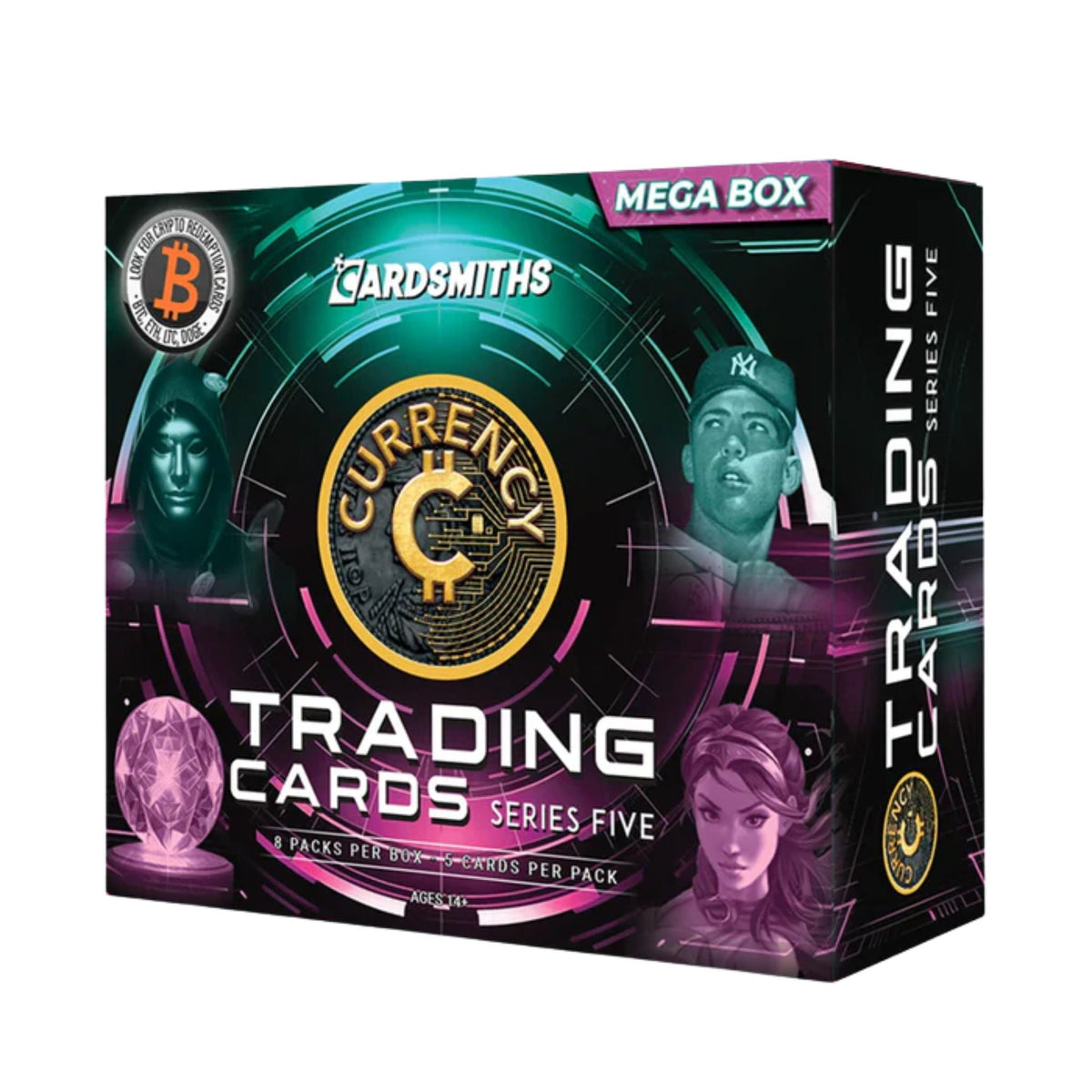 2025 Cardsmiths Currency Trading Cards Series 5 Mega Box