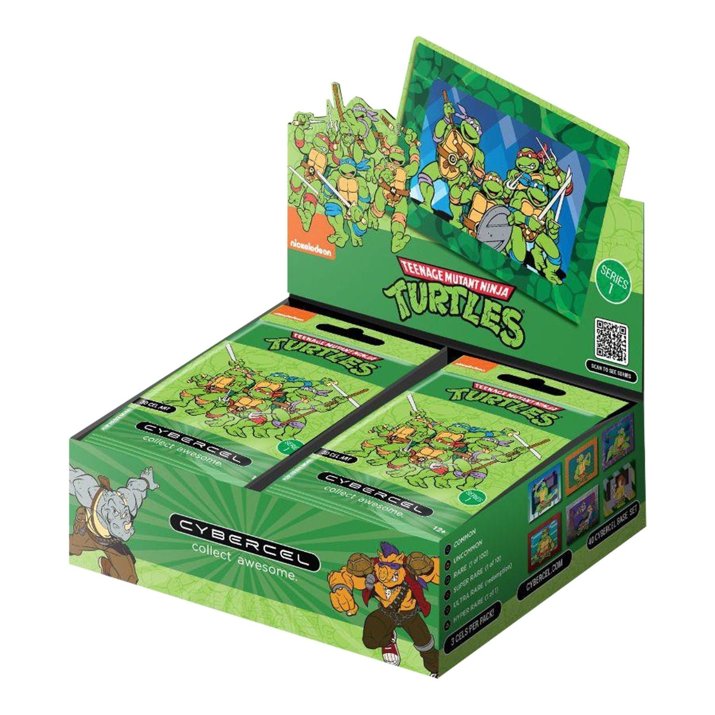 Cybercel Teenage Mutant Ninja Turtles Series 1 Hobby Box