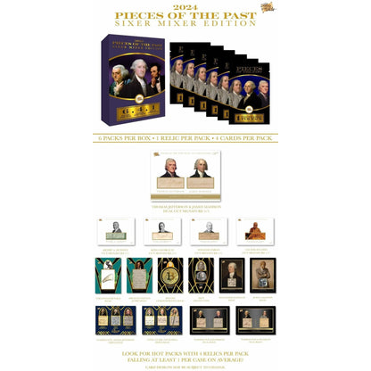 2024 Pieces of the Past Sixer Mixer Edition Collection Hobby Box