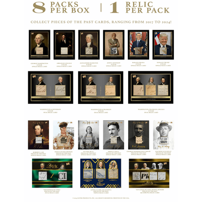 2024 Pieces of the Past 8 Year Collection Hobby Box
