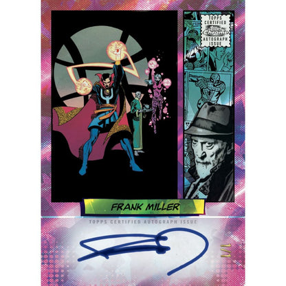 2024 Topps Marvel Chrome Sapphire Hobby Box