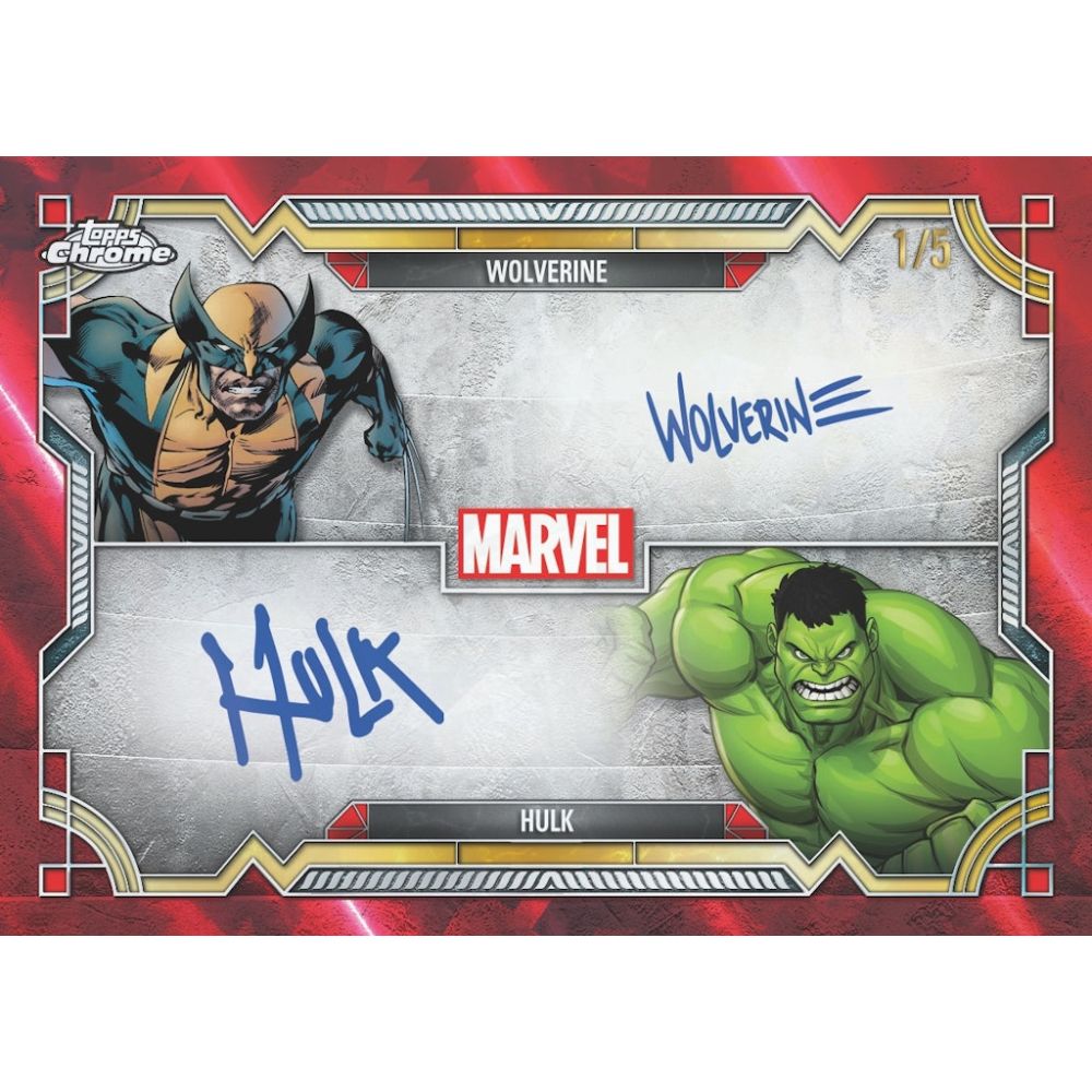 2024 Topps Marvel Chrome Sapphire Hobby Box