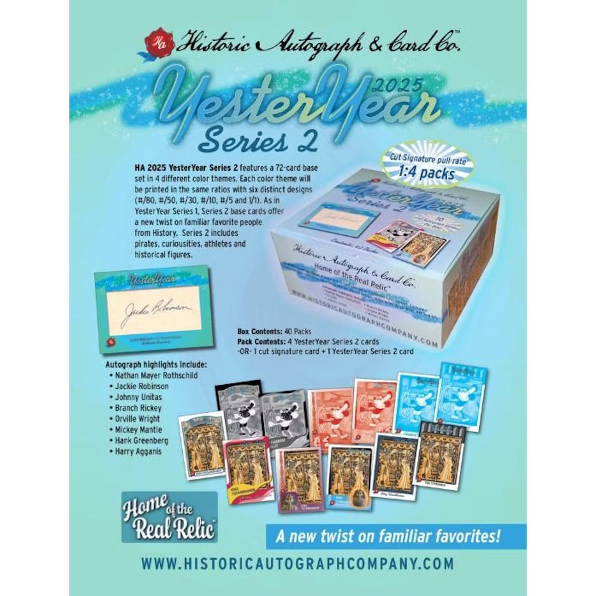 2025 HAC YesterYear Series 2 Box
