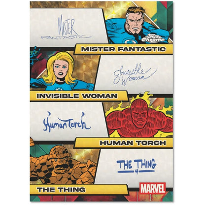 2025 Topps Marvel Comics Chrome Hobby Box