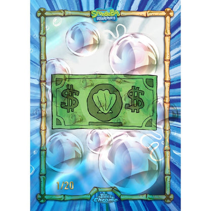 2025 Topps Chrome Spongebob Blaster Box
