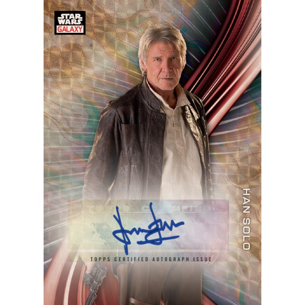 2025 Topps Star Wars Chrome Galaxy Hobby Box