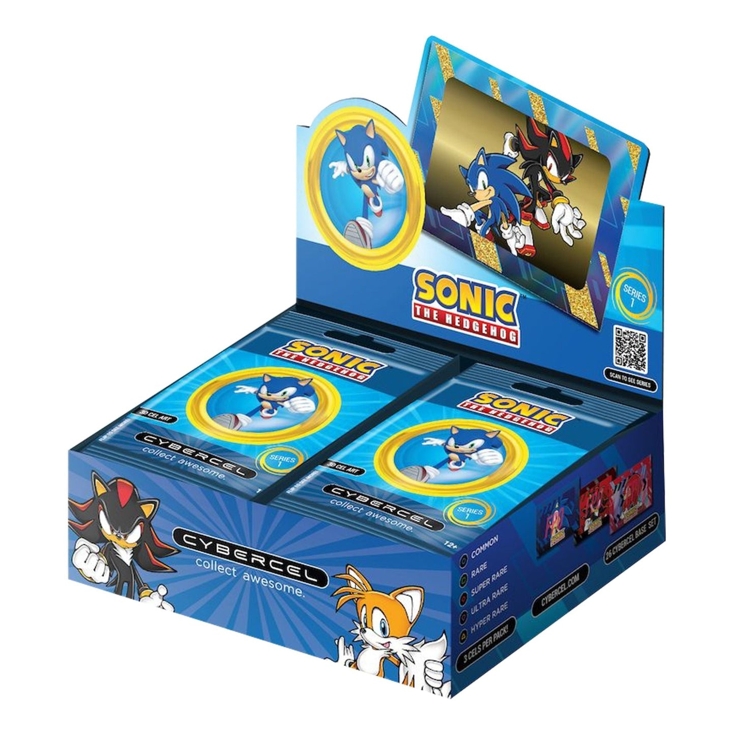 Cybercel Sonic the Hedgehog Series 1 Hobby Box