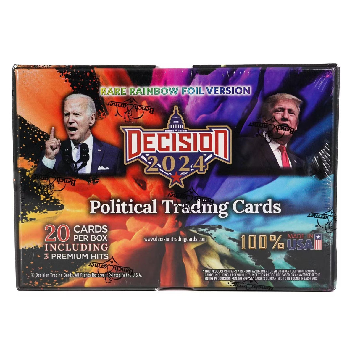 2023 Leaf Decision Rainbow Foil Version Hobby Box