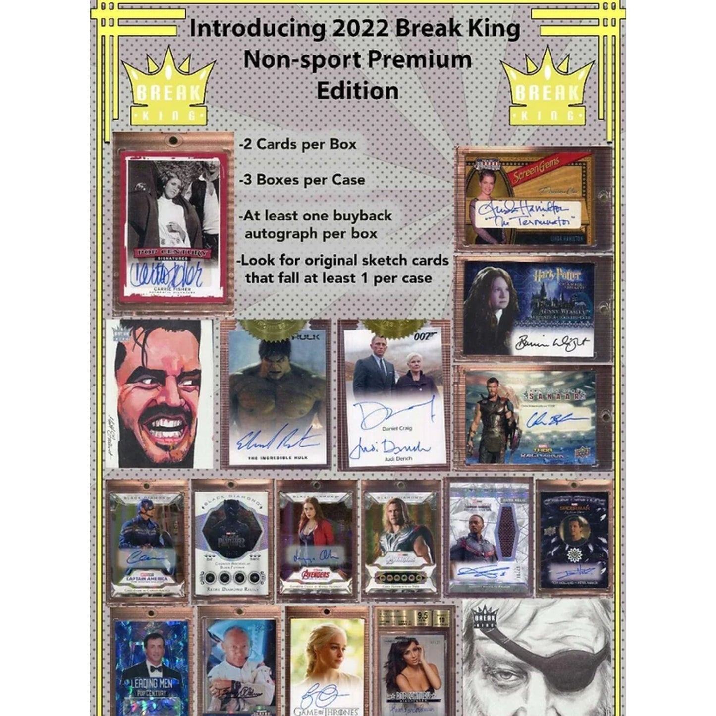 2022 Break King Non-Sport Premium Edition Box