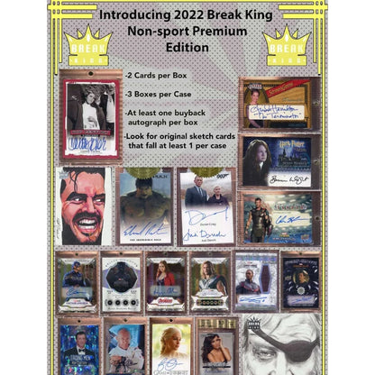 2022 Break King Non-Sport Premium Edition Box