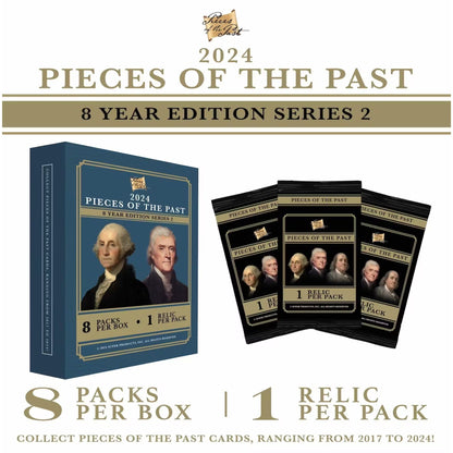 2024 Pieces of the Past 8 Year Collection Series 2 Hobby Box