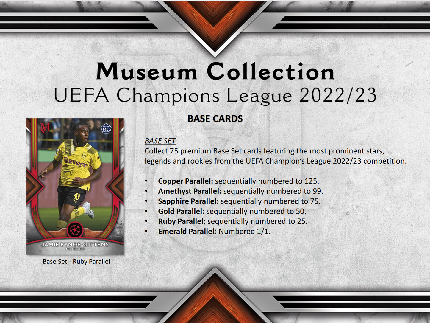 2022-23 Topps UEFA Champions League Museum Collection Soccer Box