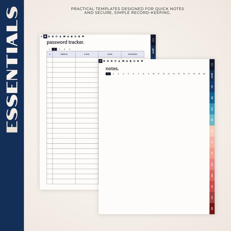 ADHD Digital Planner 2026 | iPad & Android