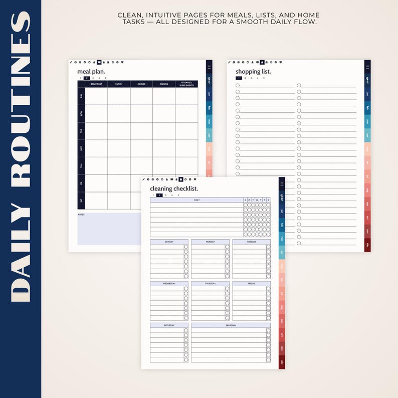 ADHD Digital Planner 2026 | iPad & Android