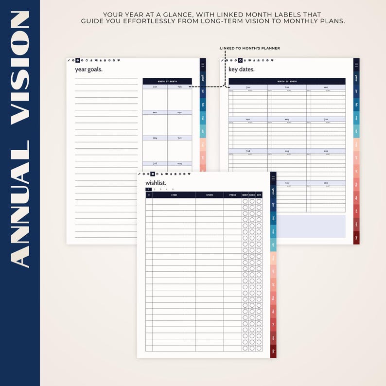 ADHD Digital Planner 2026 | iPad & Android